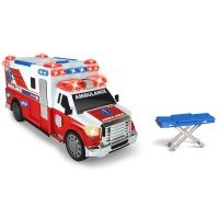 Masina ambulanta Dickie Toys Ambulance DT-375 cu accesorii