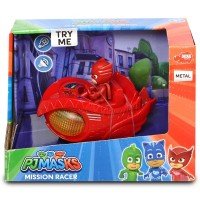 Masina Dickie Toys Eroi in Pijama Mission Racer Owlette cu figurina