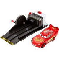 Masina Disney Cars Fulger McQueen cu lansator