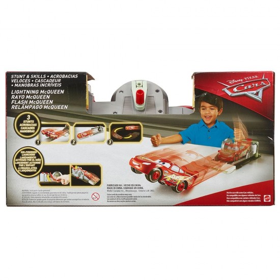 Masina Disney Cars Fulger McQueen cu lansator