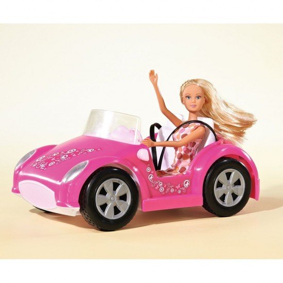 Papusa Simba Steffi Love 29 cm cu masinuta