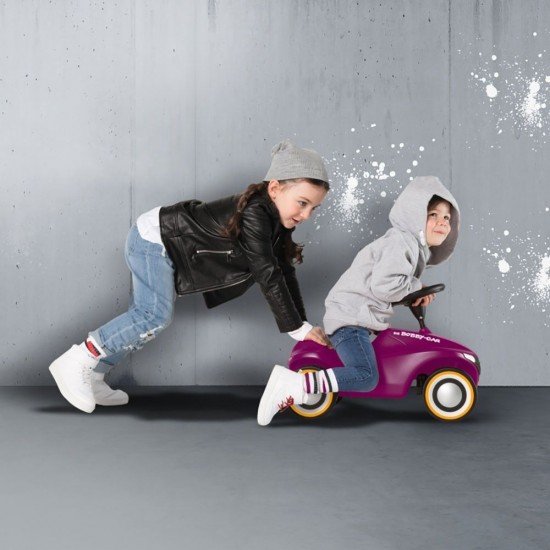 Masinuta de impins Big Bobby Car Neo Aubergine