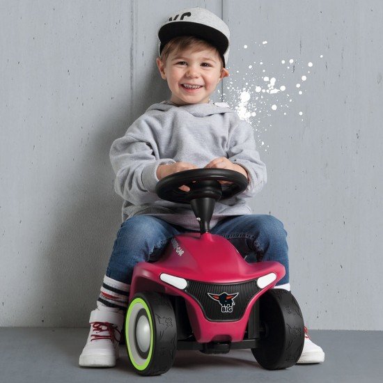 Masinuta de impins Big Bobby Car Neo Pink