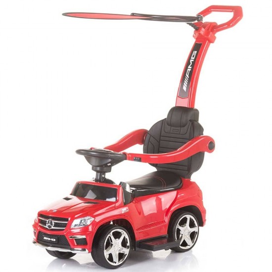 Masinuta de impins cu copertina Chipolino Mercedes Benz GL63 AMG Red