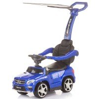 Masinuta de impins cu copertina Chipolino Mercedes Benz GL63 AMG Blue