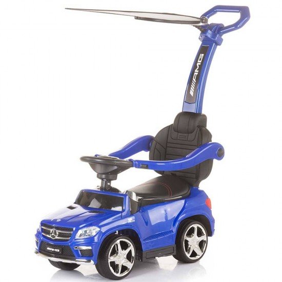 Masinuta de impins cu copertina Chipolino Mercedes Benz GL63 AMG Blue