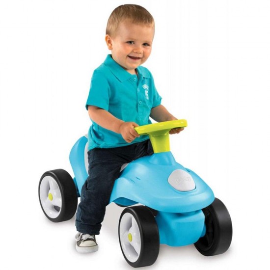 Masinuta de impins Smoby Bubble Go 2 in 1 Blue