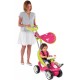Masinuta de impins Smoby Bubble Go 2 in 1 Pink
