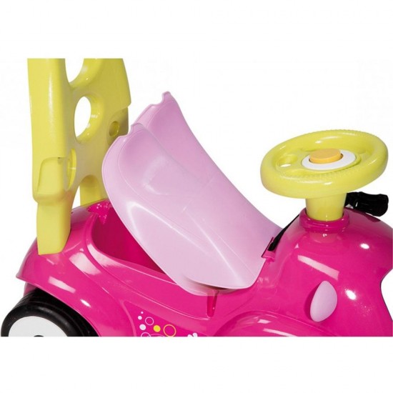 Masinuta de impins Smoby Maestro Pink Green