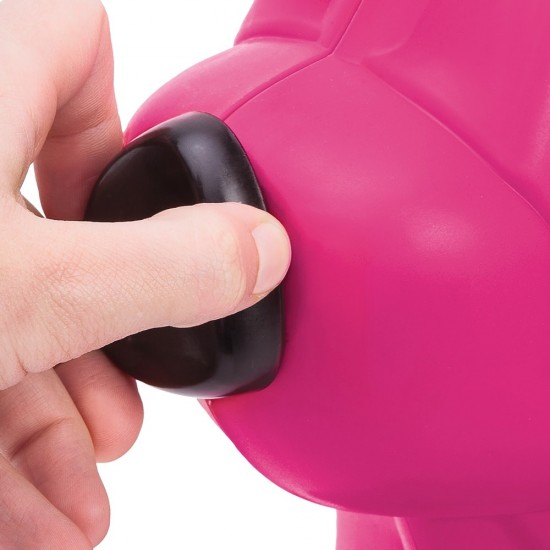 Masinuta de impins tip valiza Big Bobby Trolley Pink