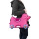 Masinuta de impins tip valiza Big Bobby Trolley Pink