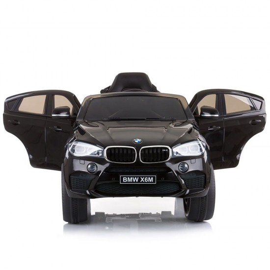 Masinuta electrica Chipolino BMW X6 black cu roti EVA