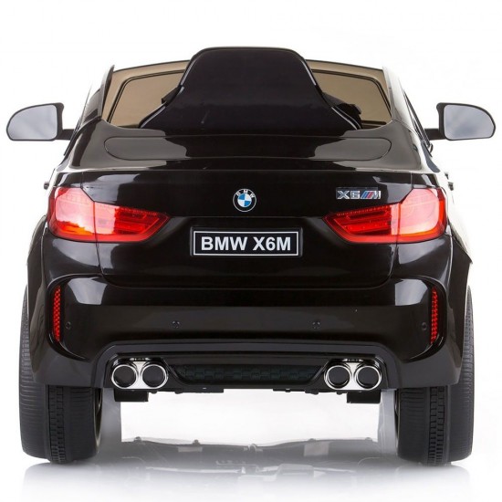 Masinuta electrica Chipolino BMW X6 black cu roti EVA