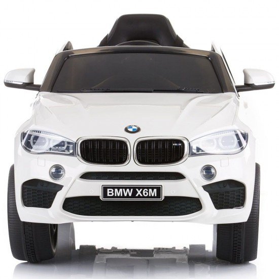 Masinuta electrica Chipolino BMW X6 white cu roti EVA