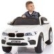 Masinuta electrica Chipolino BMW X6 white cu roti EVA