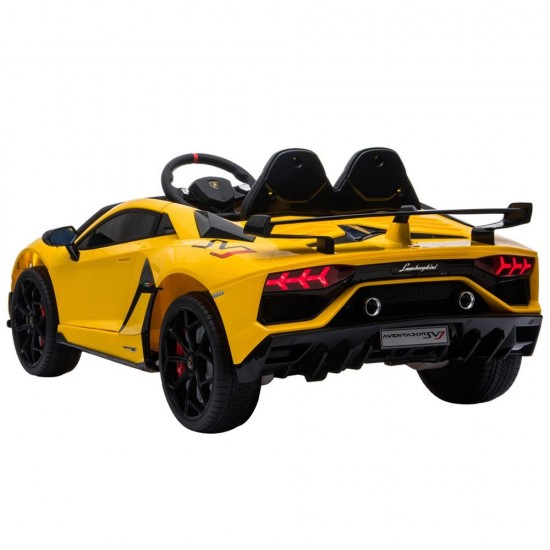 Masinuta electrica Chipolino Lamborghini Aventador SVJ Yellow