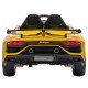 Masinuta electrica Chipolino Lamborghini Aventador SVJ yellow cu roti EVA