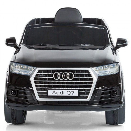 Masinuta electrica Chipolino SUV Audi Q7 black cu roti EVA