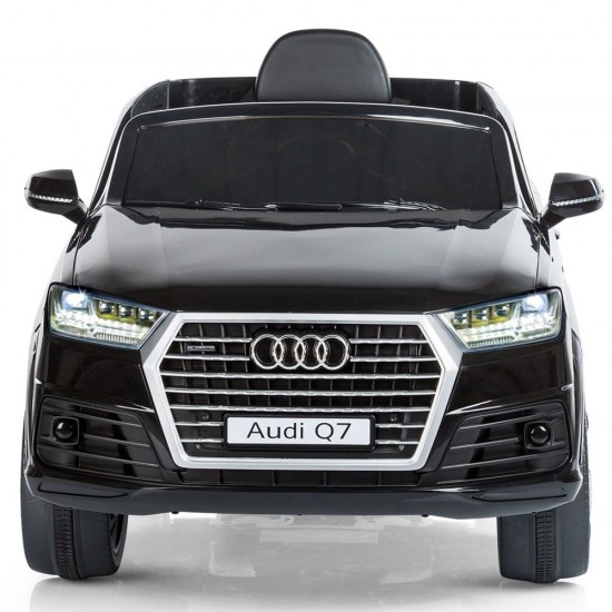 Masinuta electrica Chipolino SUV Audi Q7 black cu roti EVA
