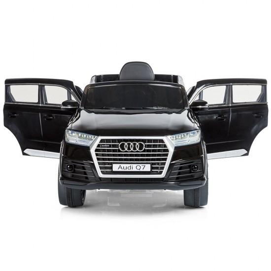Masinuta electrica Chipolino SUV Audi Q7 black cu roti EVA