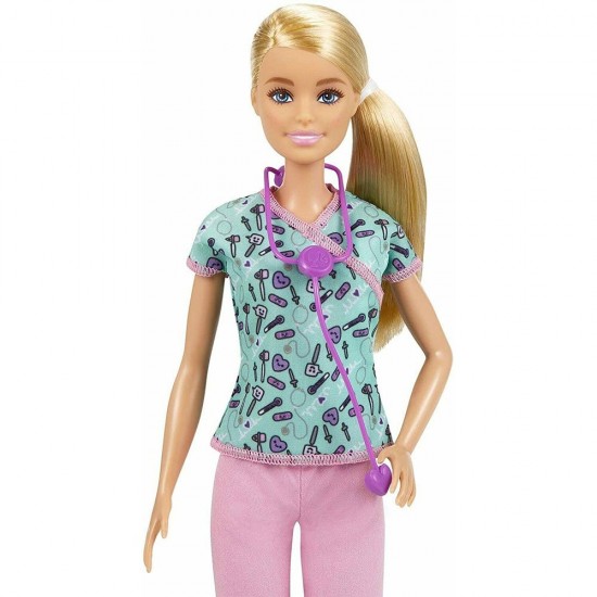 Papusa Barbie Mattel Cariere - Asistenta medicala
