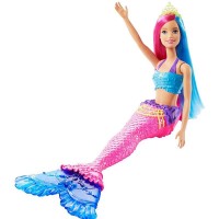 Papusa Barbie Mattel Dreamtopia Sirena GJK08