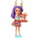 Papusa Enchantimals Mattel Danessa Deer cu figurina
