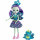 Papusa Enchantimals Mattel Patter Peacock cu figurina