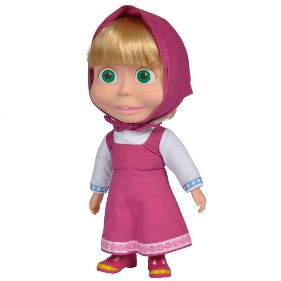 Papusa Masha ne miscam si radem 30 cm