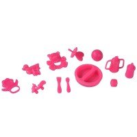 Papusa Simba Steffi Love Baby Walk 29 cm mov cu carucior si accesorii