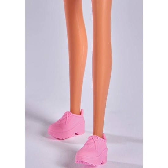 Papusa Simba Steffi Love Sneaker Love 29 cm cu accesorii