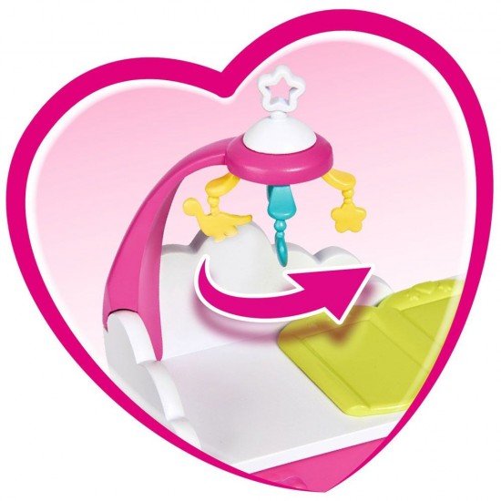 Papusa Simba Steffi Love Welcome Twins 29 cm cu accesorii