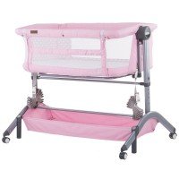 Patut Co-Sleeper Chipolino Amore Mio Peony Pink