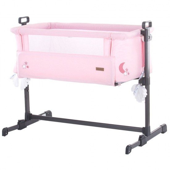 Patut Co-Sleeper Chipolino Close To Me Pink Stars