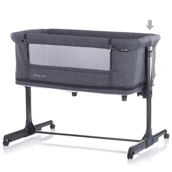 Patut Co-Sleeper si tarc Chipolino Mommy'n Me graphite