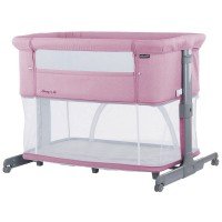 Patut Co-Sleeper si tarc Chipolino Mommy and Me Pink