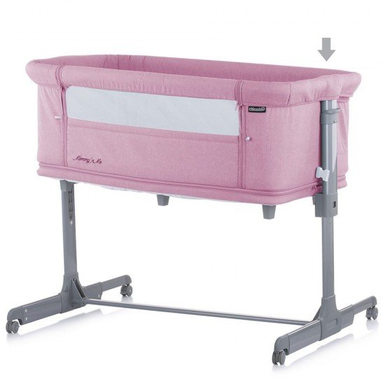 Patut Co-Sleeper si tarc Chipolino Mommy and Me Pink