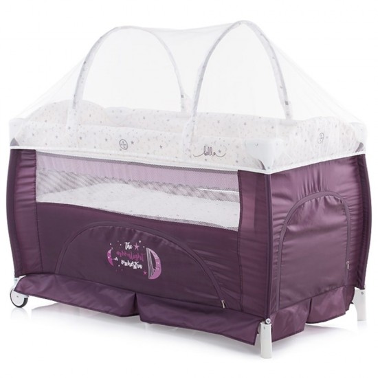 Patut pliabil Chipolino Bella Amethyst