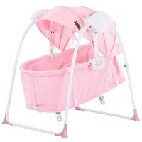 Patut si leagan electric Chipolino Gia Peony Pink