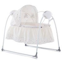 Patut si leagan electric Chipolino Rock-a-bye Ivory