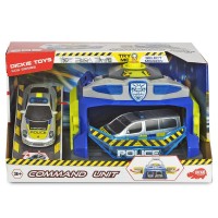 Pista de masini Dickie Toys Command Unit cu 2 masini