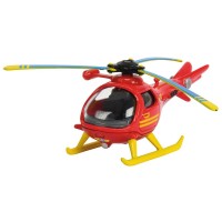 Pista de masini Dickie Toys Fireman Sam Fire Rescue Center cu elicopter si accesorii