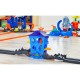 Pista de masini Hot Wheels Mattel Croc Mansion Attack cu masinuta