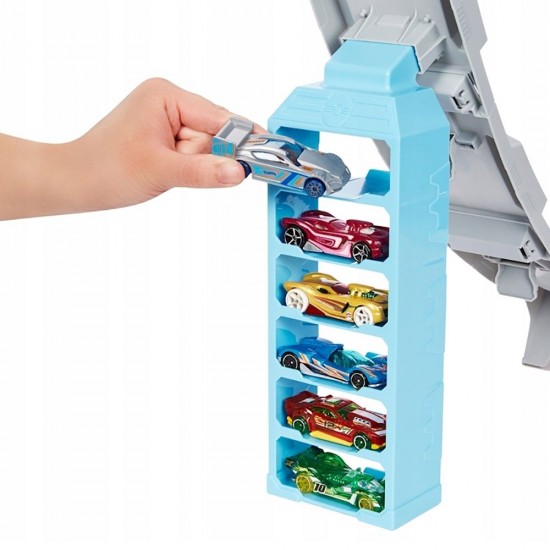 Pista de masini Hot Wheels Mattel Hill Climb Champion cu masinuta