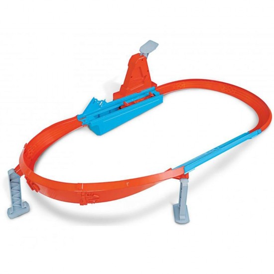 Pista de masini Hot Wheels Mattel Rapid Raceway Champion cu masinuta