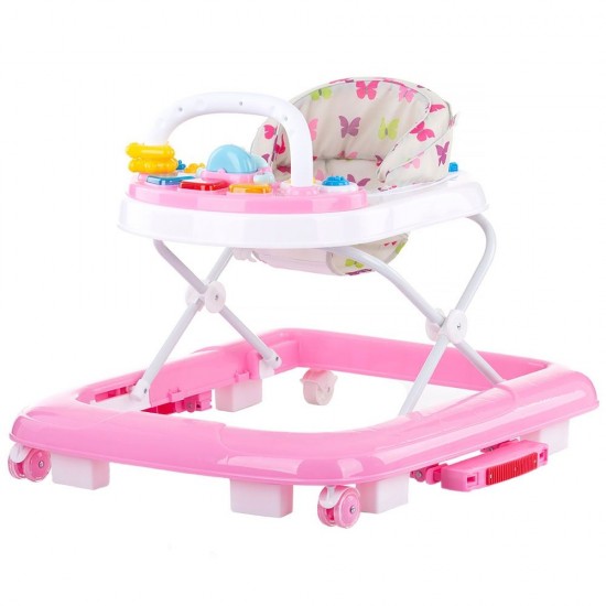 Premergator copii Chipolino Rocky 3 in 1 Peony Pink