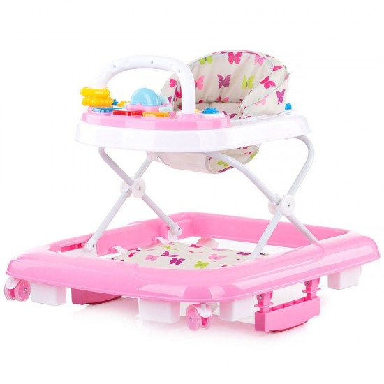 Premergator copii Chipolino Rocky 3 in 1 Peony Pink