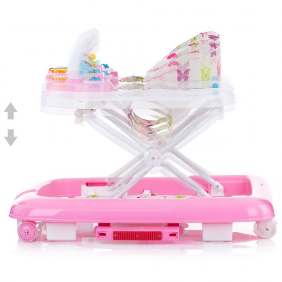 Premergator copii Chipolino Rocky 3 in 1 Peony Pink