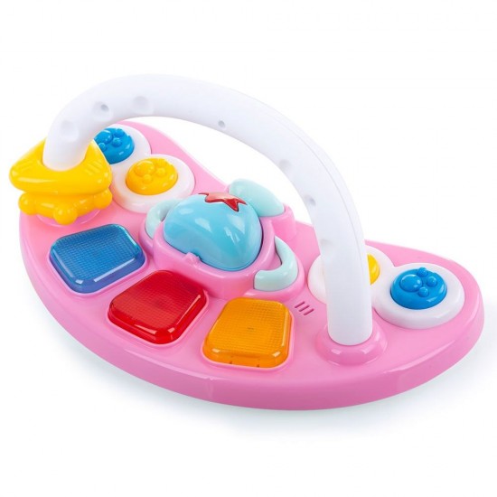 Premergator copii Chipolino Rocky 3 in 1 Peony Pink