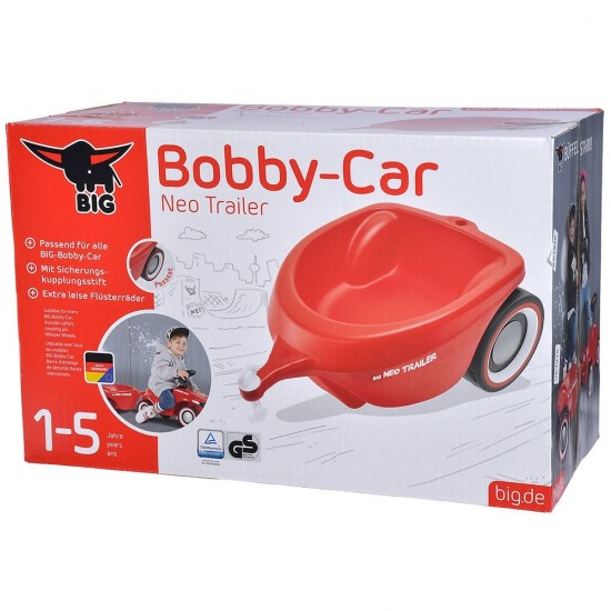 Remorca Big Bobby Car Neo Red